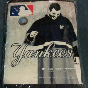 New York Yankees official team RAIN PONCHO new
